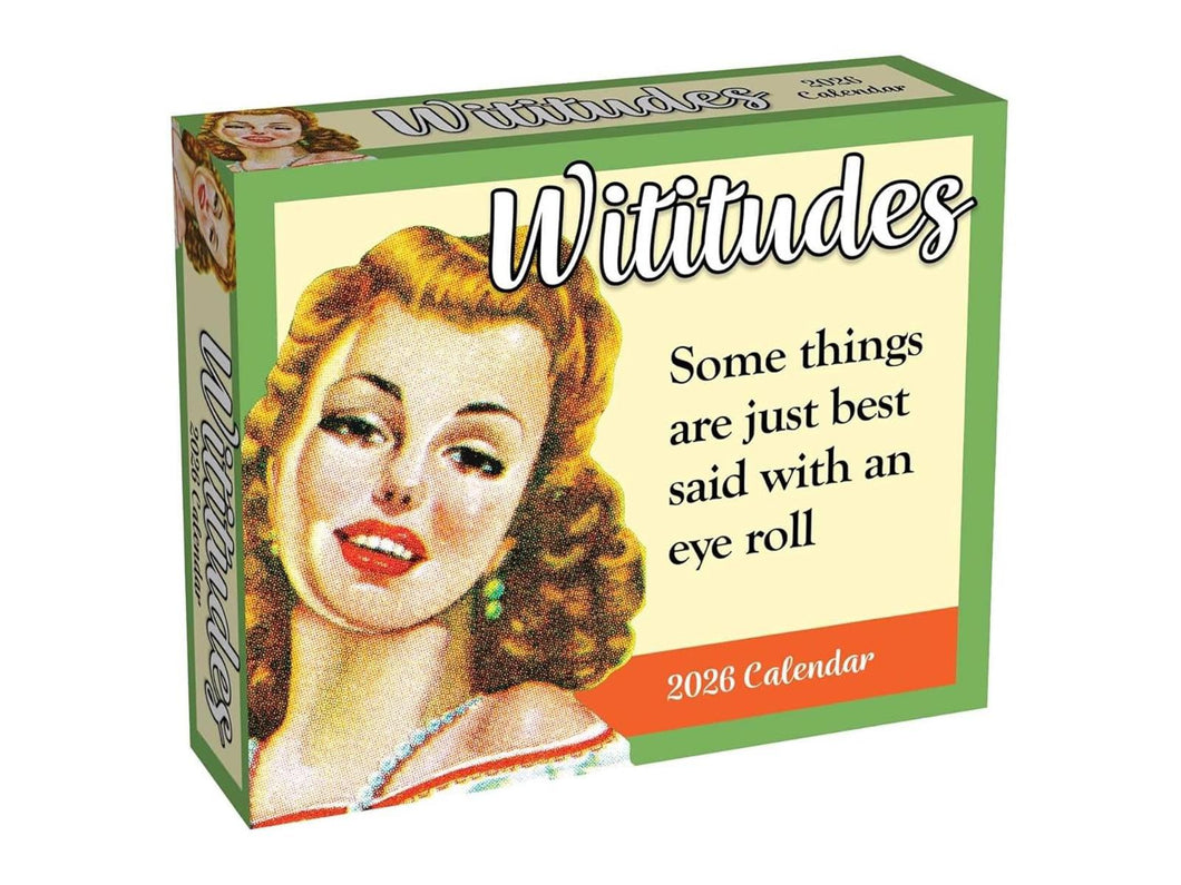 Andrews McMeel Wititudes 2026 Day-to-Day Calendar
