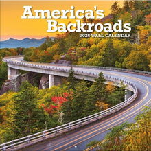 Load image into Gallery viewer, Turner America&#39;s Backroads 12x12 Photo 2026 Wall Calendar
