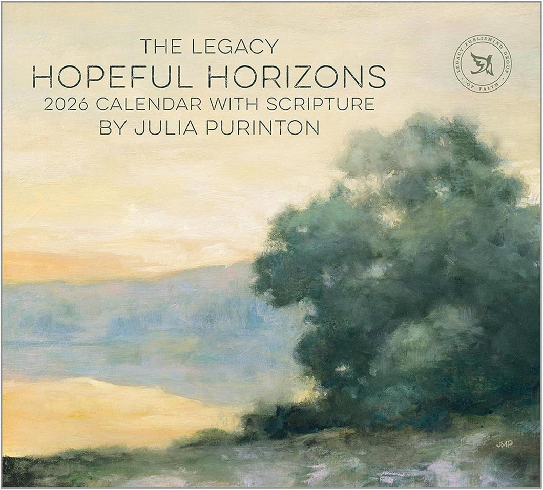 Legacy Hopeful Horizons 2026 Wall Calendar