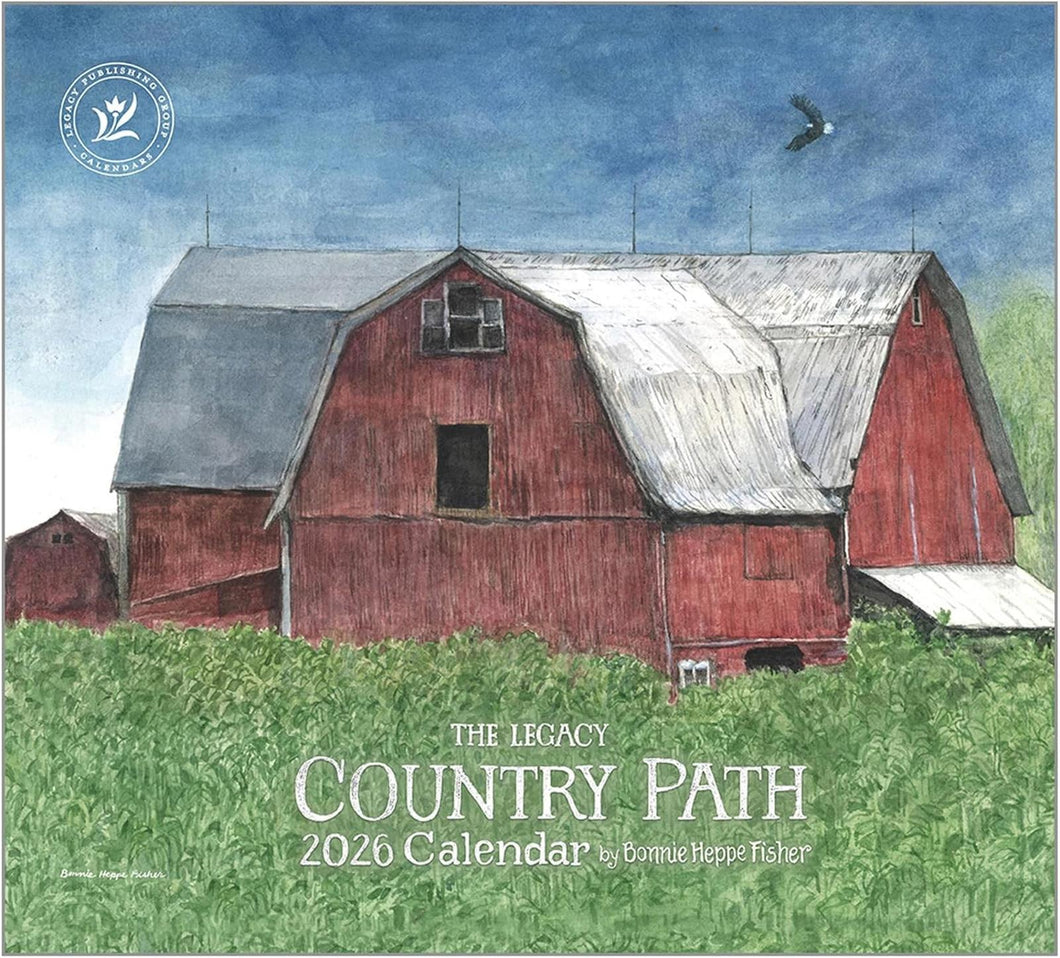 Legacy Country Path 2026 Wall Calendar