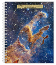 Load image into Gallery viewer, Browntrout NASA Explore the Universe 2026 6 x 7.75 Weekly Engagement Planner
