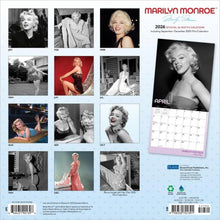 Load image into Gallery viewer, Browntrout Marilyn Monroe OFFICIAL 2026 12 x 12 Wall Calendar
