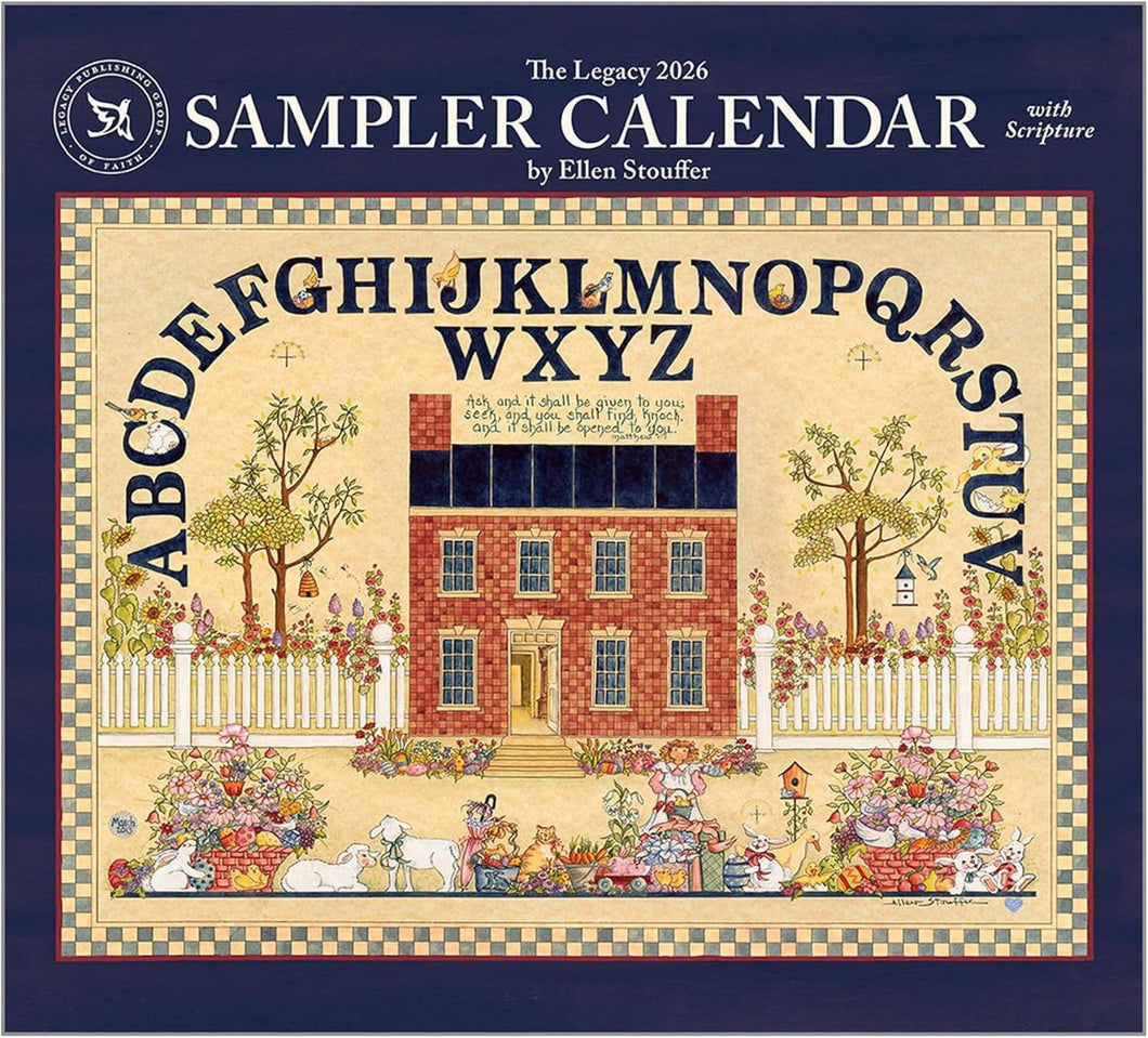 Legacy Sampler 2026 Wall Calendar