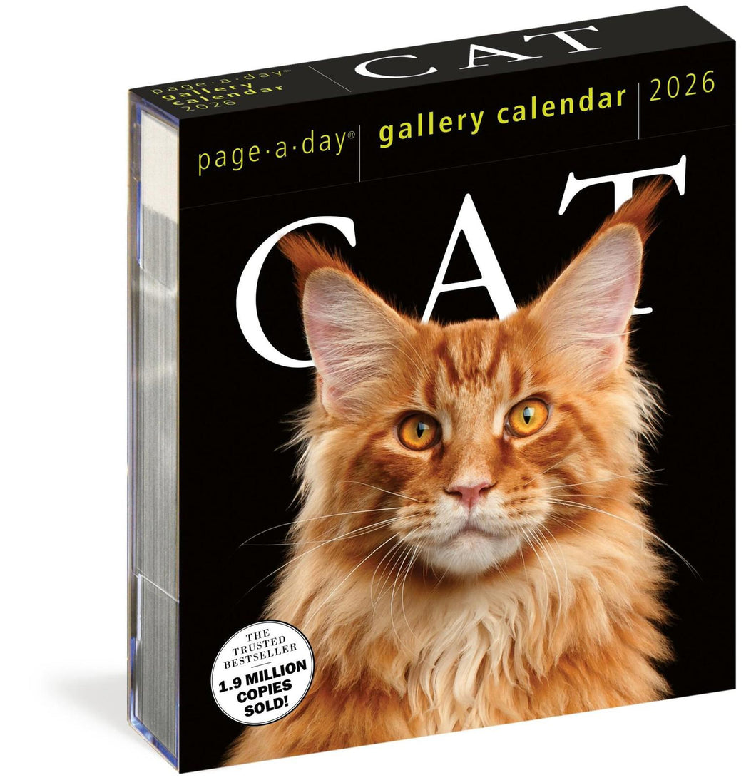 Workman Cat Page-A-Day 2026 Gallery Calendar