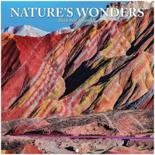 Load image into Gallery viewer, Turner Natures Wonders 2026 Mini Wall Calendar
