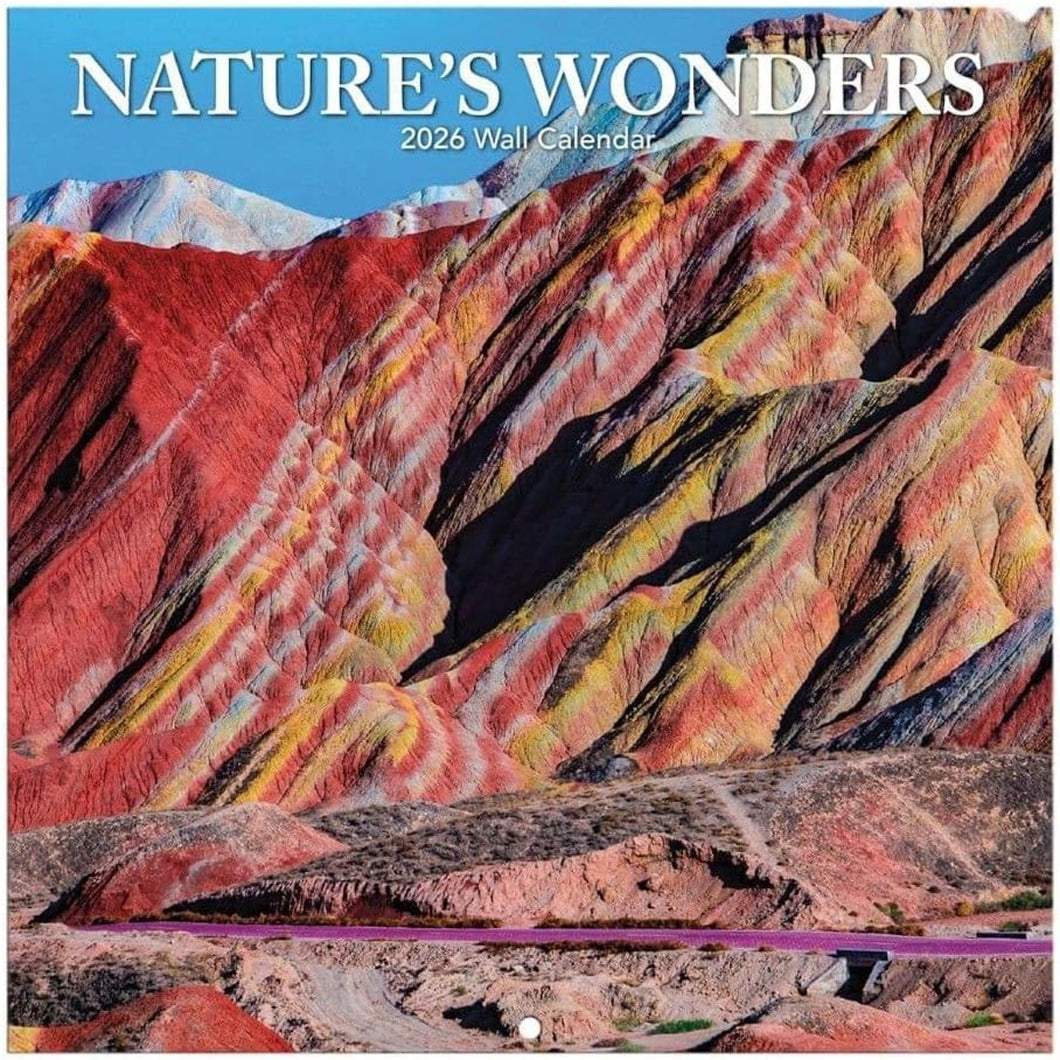Turner Natures Wonders 2026 Mini Wall Calendar