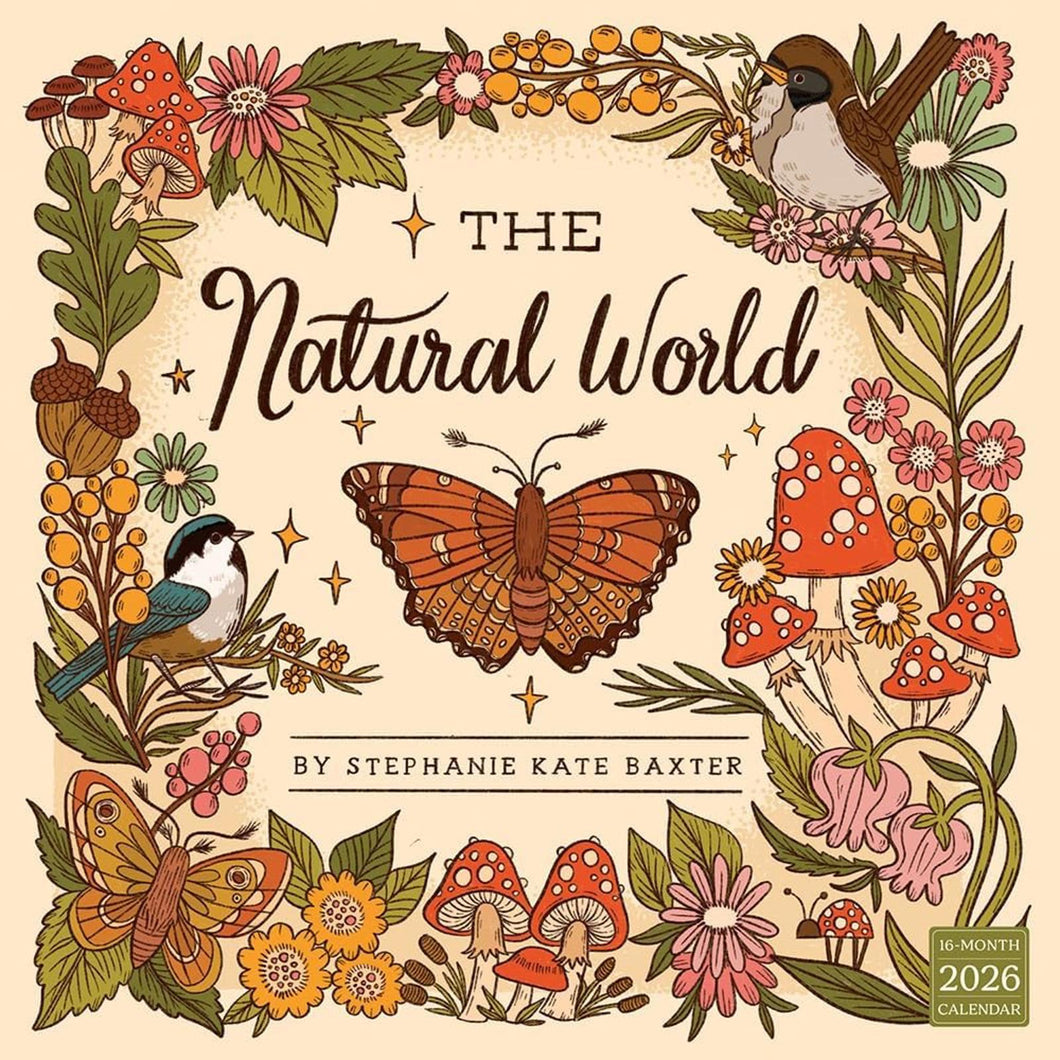 Sellers Publishing The Natural World 2026 12 x 12 Wall Calendar