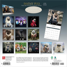 Load image into Gallery viewer, Browntrout Fantasy Pugs OFFICIAL 2026 12 x 12 Wall Calendar
