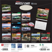 Load image into Gallery viewer, Browntrout American Muscle Cars OFFICIAL 2026 12 x 12 Wall Calendar
