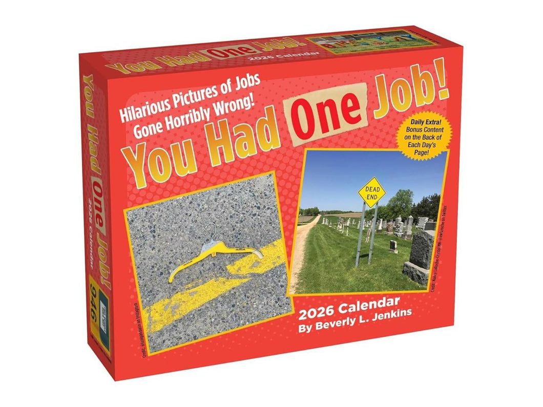 Andrews McMeel You Had One Job 2026 Day-to-Day Calendar