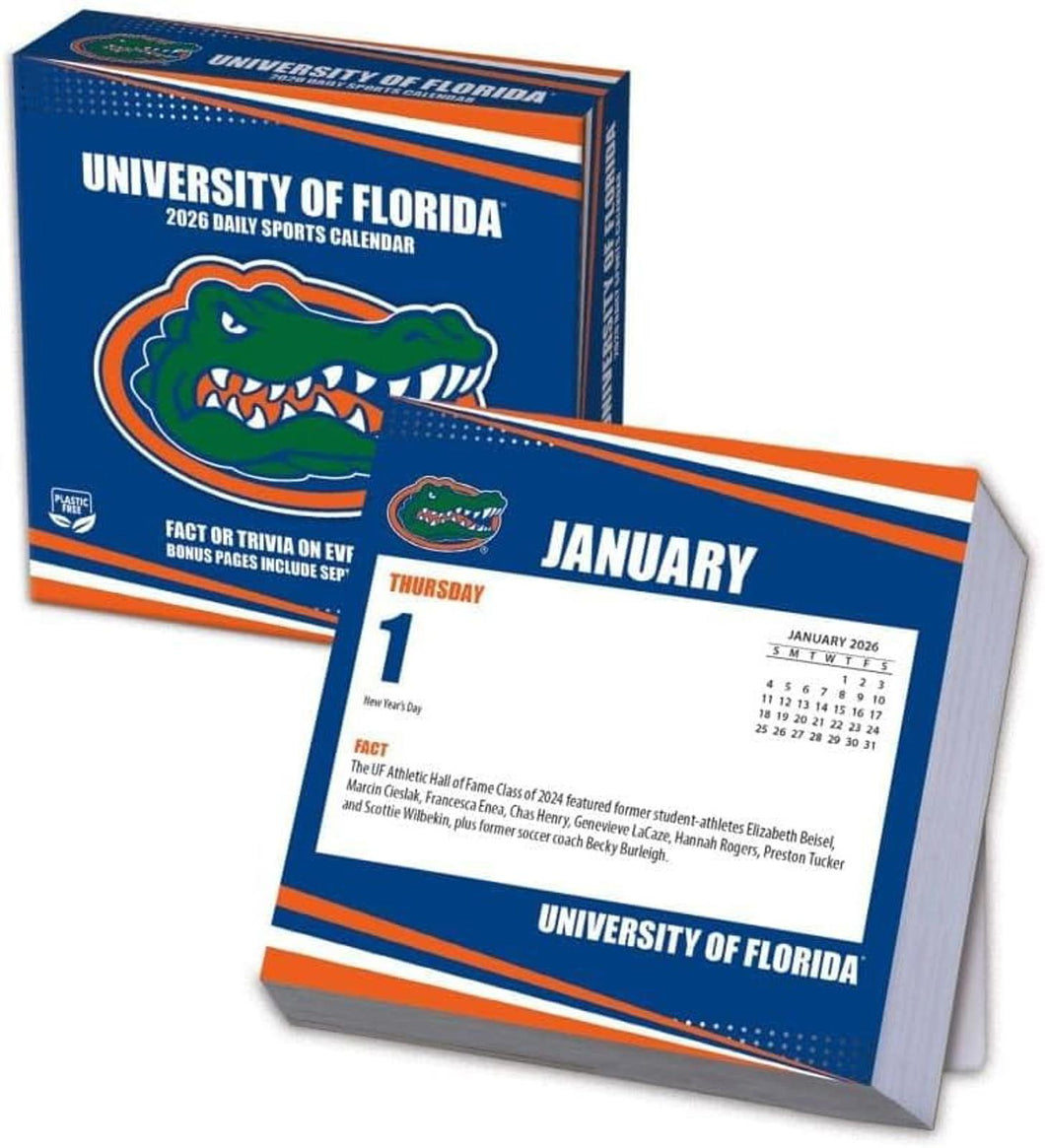 Turner Florida Gators 2026 Daily Box Calendar