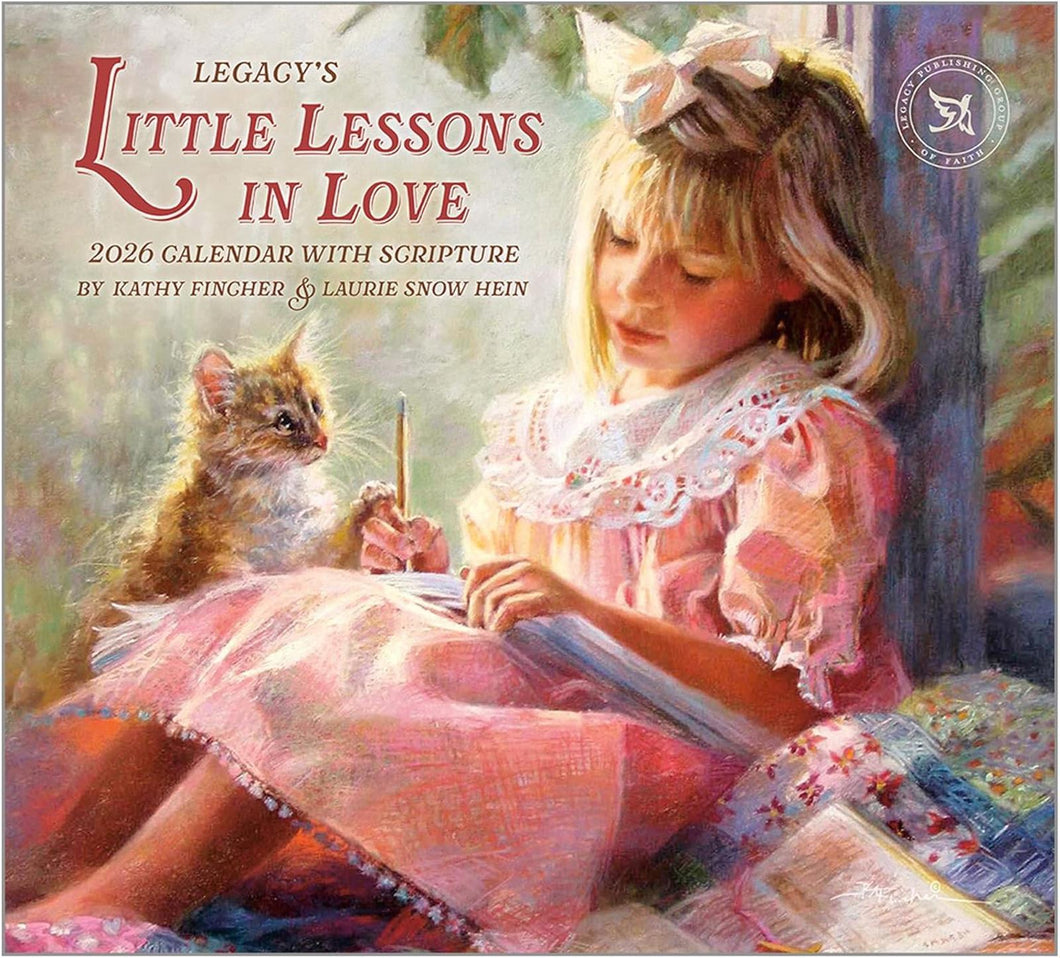Legacy Little Lessons in Love 2026 Wall Calendar
