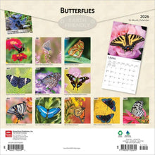 Load image into Gallery viewer, Browntrout Butterflies 2026 12 x 12 Wall Calendar

