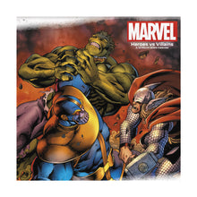 Load image into Gallery viewer, Trends International Marvel Heroes vs Villains 2026 12 x 12 Wall Calendar
