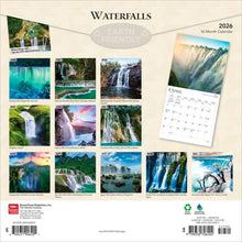 Load image into Gallery viewer, Browntrout Waterfalls 2026 12 x 12 Wall Calendar
