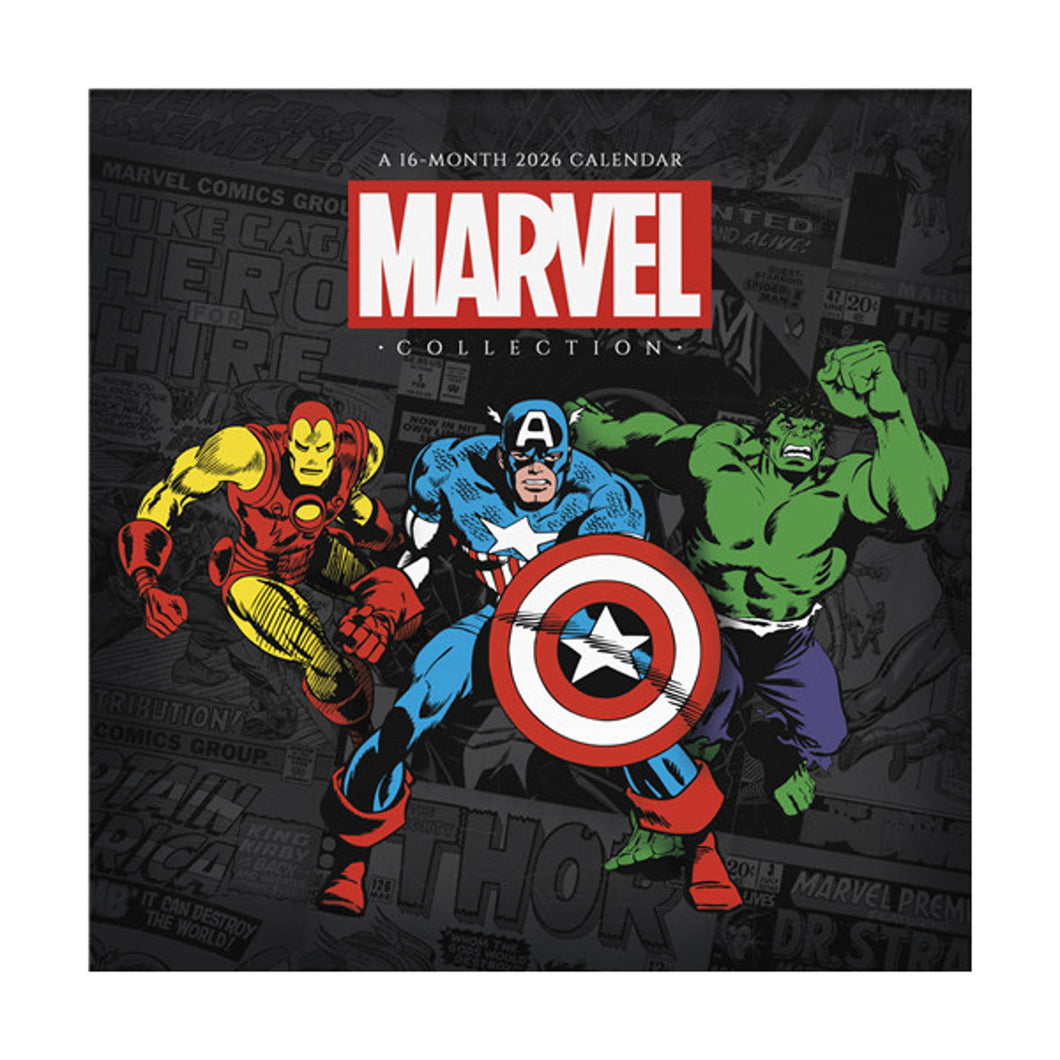 Trends International Marvel Comics 2026 7 x 7 Mini Calendar