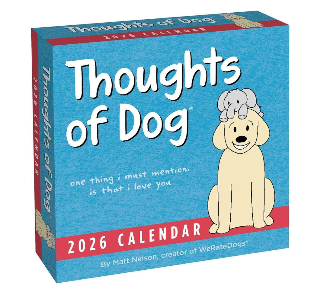 Andrews McMeel Thoughts of Dog 2026 Day-to-Day Calendar
