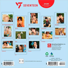 Load image into Gallery viewer, Browntrout Seventeen OFFICIAL 2026 7 x 7 Mini Calendar
