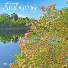 Load image into Gallery viewer, Browntrout Alabama Wild &amp; Scenic 2026 12 x 12 Wall Calendar
