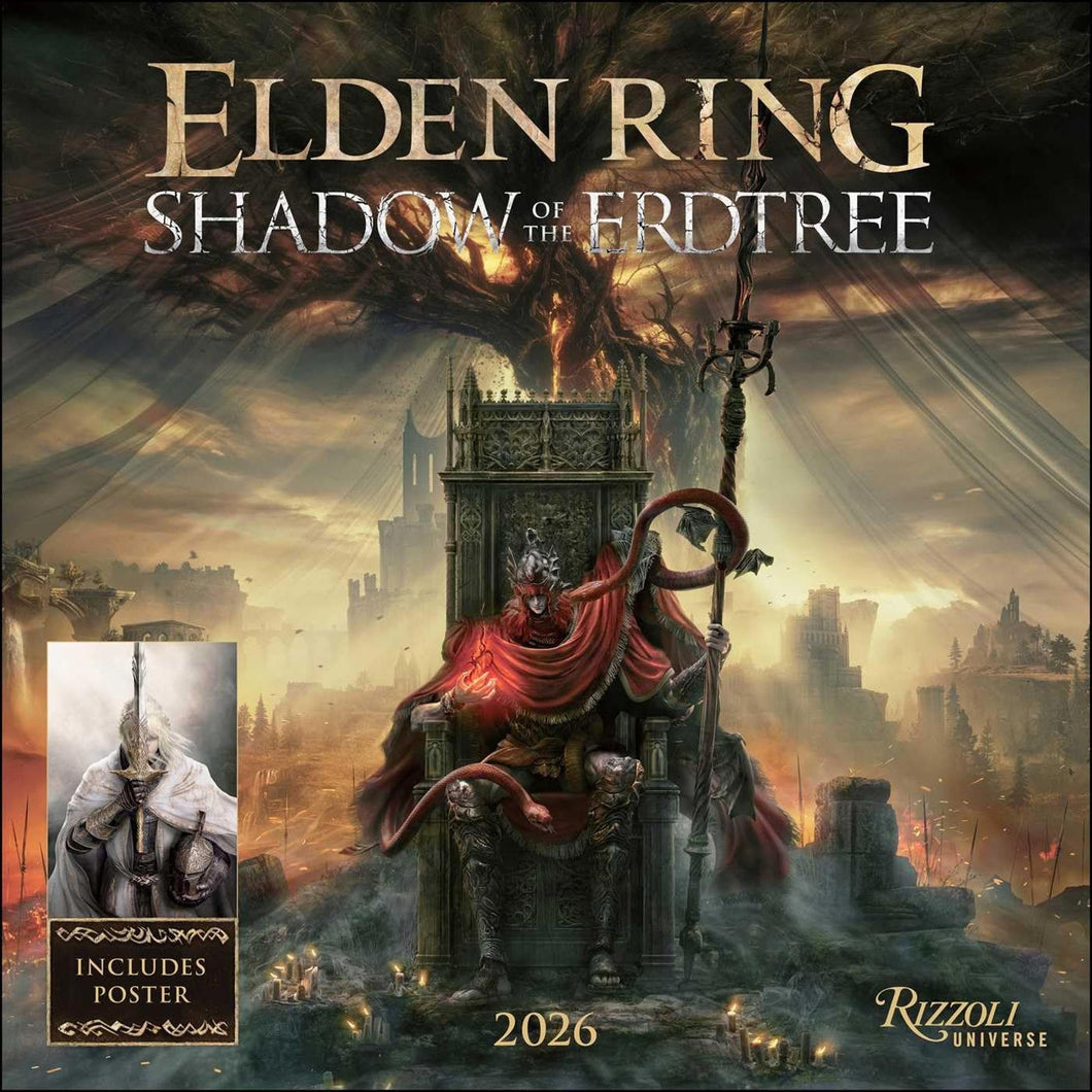 Universe ELDEN RING: Shadow of the Erdtree 12x12 2026 Wall Calendar