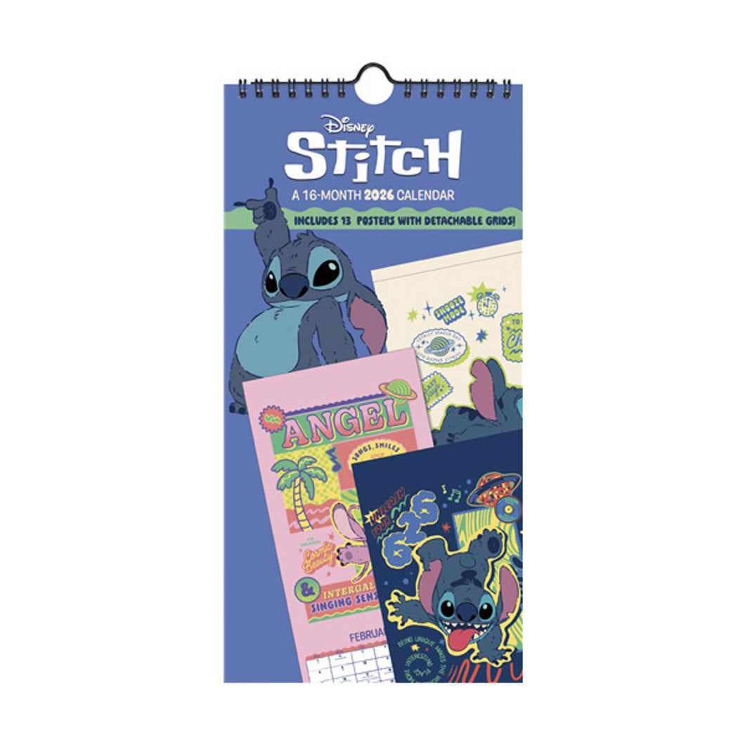 Trends International Stitch 2026 Mini Poster Calendar
