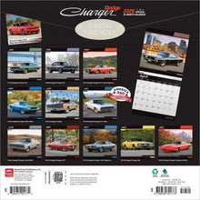 Load image into Gallery viewer, Browntrout Dodge Charger OFFICIAL 2026 12 x 12 Wall Calendar
