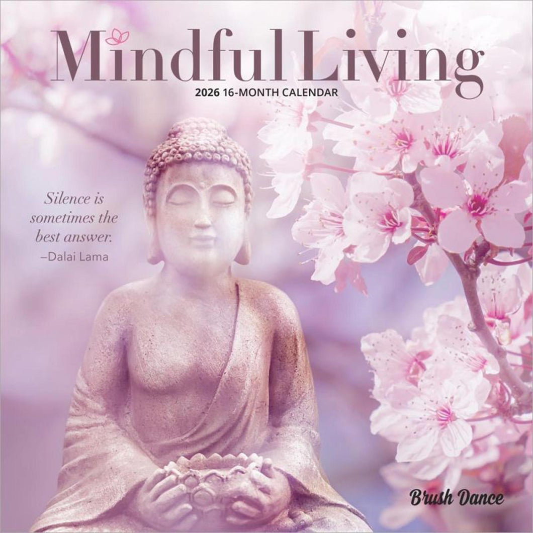 Browntrout Mindful Living 2026 7 x 7 Mini Calendar