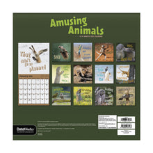 Load image into Gallery viewer, Trends International Amusing Animals 2026 12 x 12 Wall Calendar
