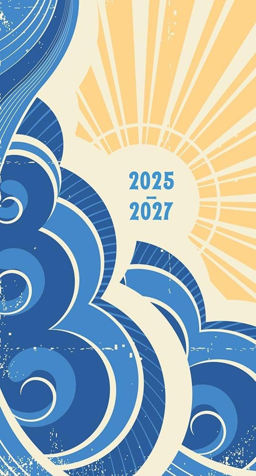 Sellers Publishing Sun and Sea 2026 Two-Year-Plus Pocket Planner
