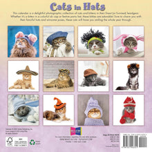 Load image into Gallery viewer, Sellers Publishing Cats In Hats 2026 7 x 7 Mini Calendar
