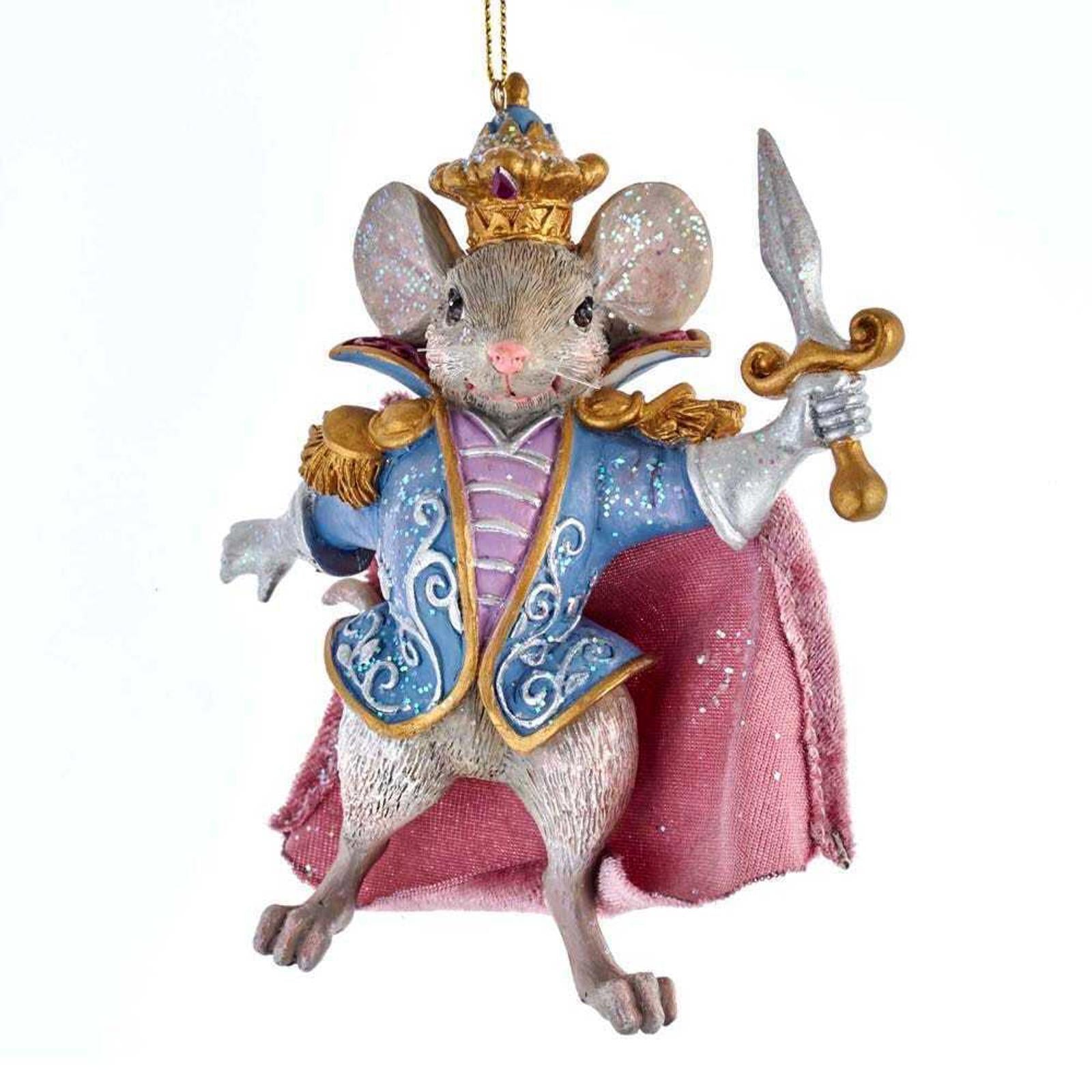 Kurt Adler Nutcracker Suite Mouse King Ornament - Thumbnail 4