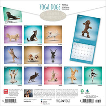 Load image into Gallery viewer, Browntrout Yoga Dogs OFFICIAL 2026 12 x 12 Wall Calendar
