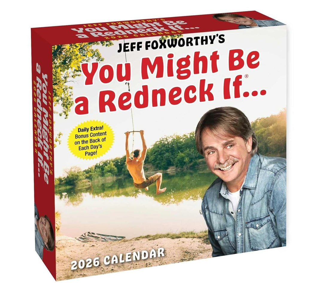 Andrews McMeel Jeff Foxworthy's You Might Be A Redneck 2026 Day-to-Day Calendar