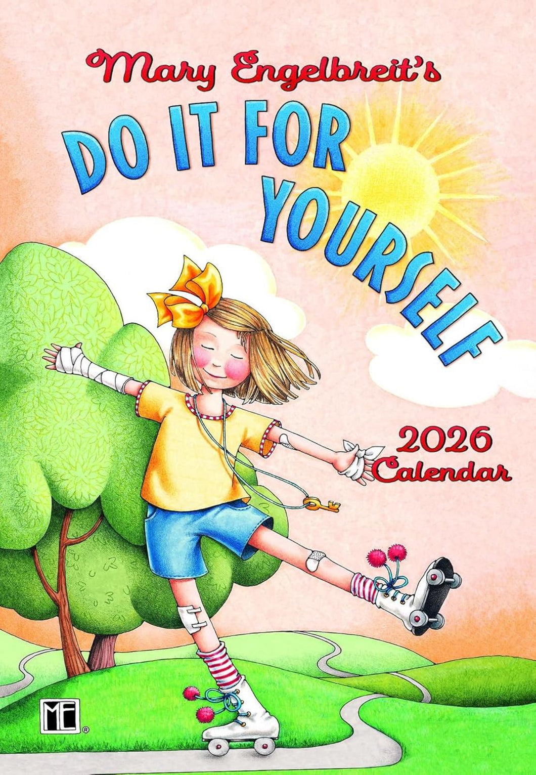 Andrews McMeel Mary Engelbreit's Do It For Yourself 2026 Monthly Pocket Planner
