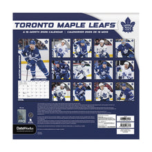 Load image into Gallery viewer, Trends International Toronto Maple Leafs 2026 12 x 12 Wall Calendar
