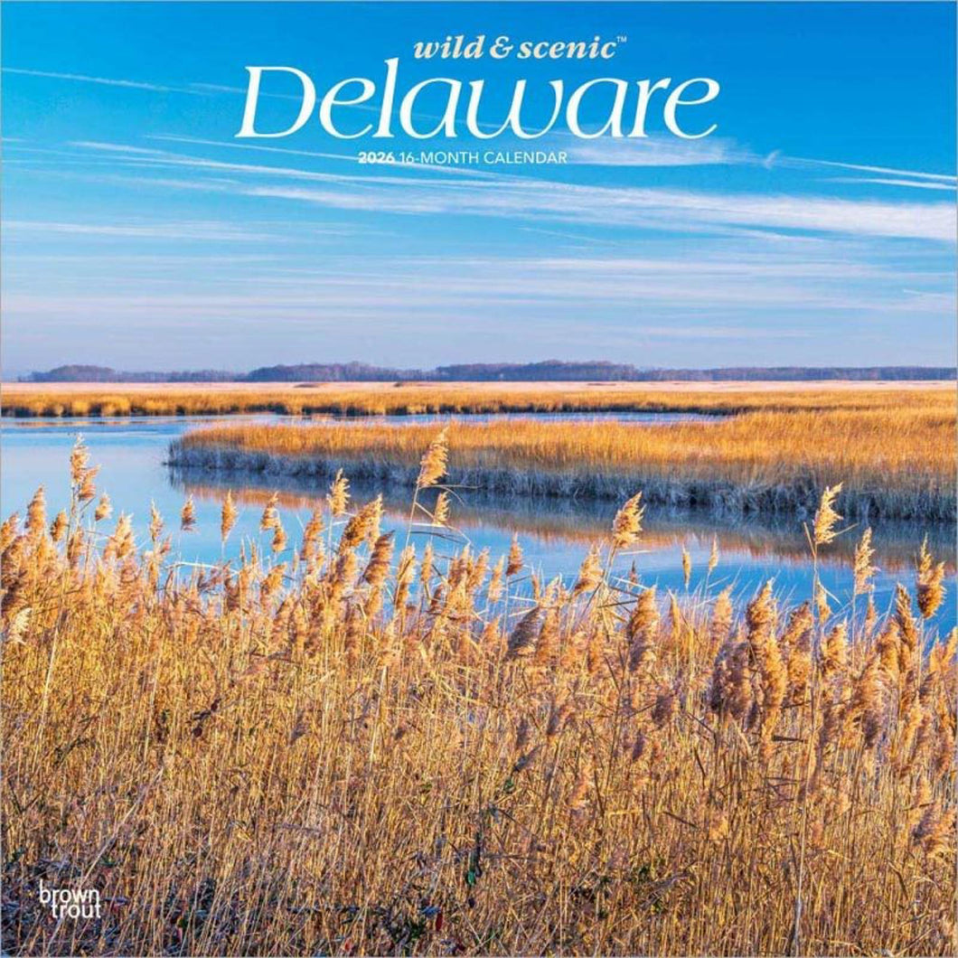 Browntrout Delaware Wild & Scenic 2026 12 x 12 Wall Calendar