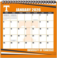 Load image into Gallery viewer, Turner Tennessee Volunteers 2026 Easel Desk Calendar
