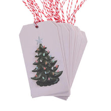 Load image into Gallery viewer, Graphique Ceramic Tree Single Holiday Gift Tags 16ct
