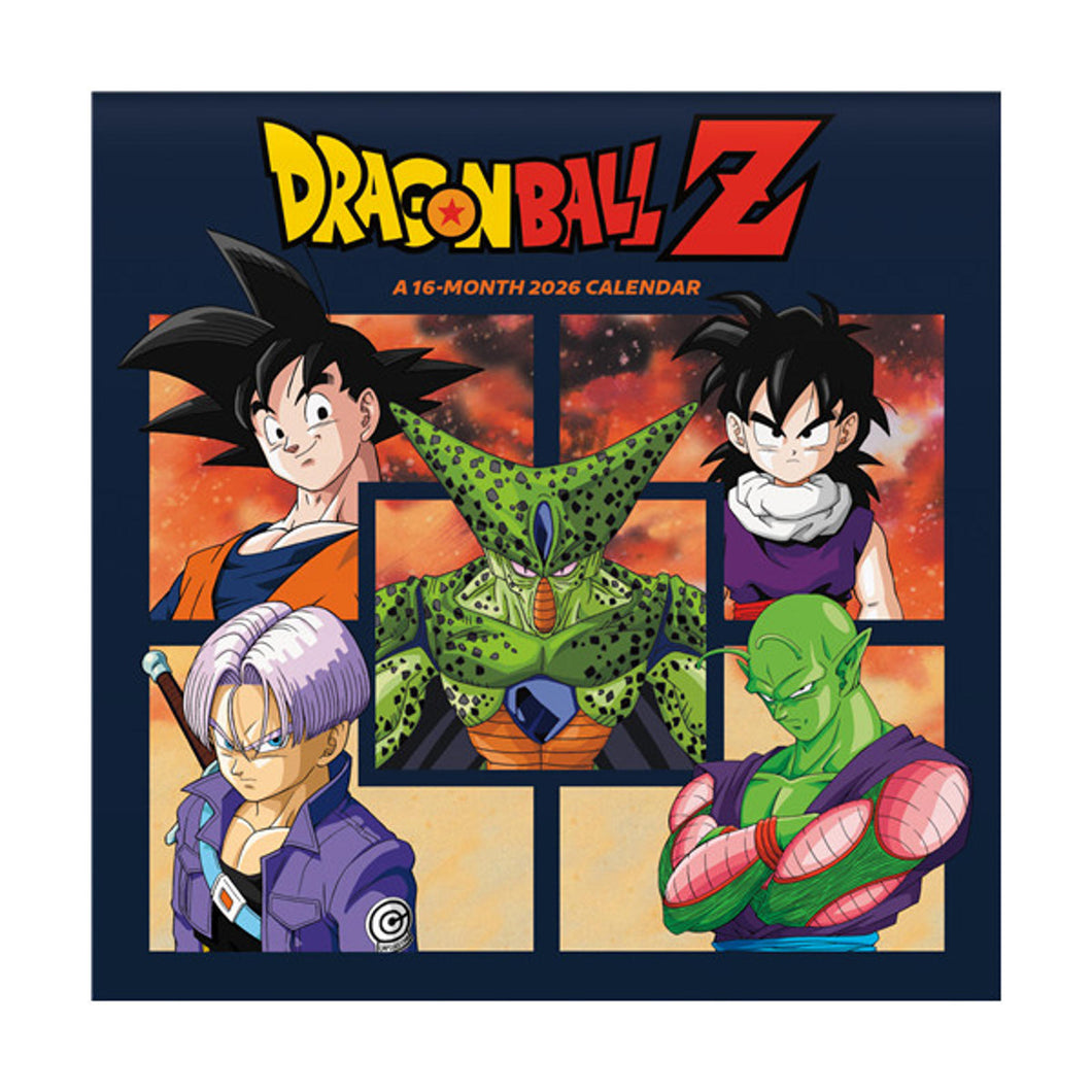 Trends International Dragon Ball Z 2026 12 x 12 Wall Calendar