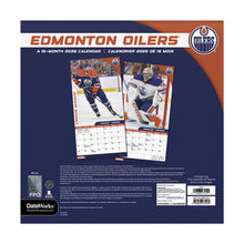 Load image into Gallery viewer, Trends International Edmonton Oilers 2026 12 x 12 Wall Calendar
