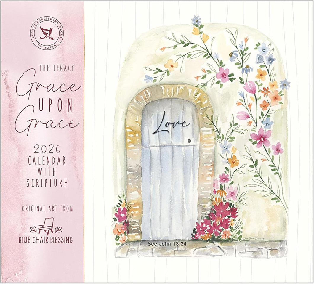 Legacy Grace Upon Grace 2026 Wall Calendar