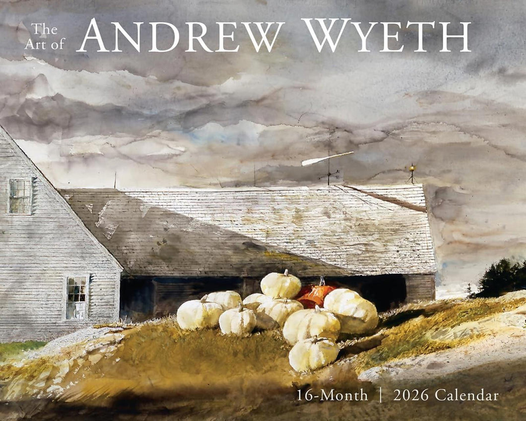 Sellers Publishing The Art of Andrew Wyeth 2026 15 x 12 Wall Calendar