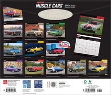 Load image into Gallery viewer, Browntrout American Muscle Cars OFFICIAL 2026 14 x 12 Wall Calendar
