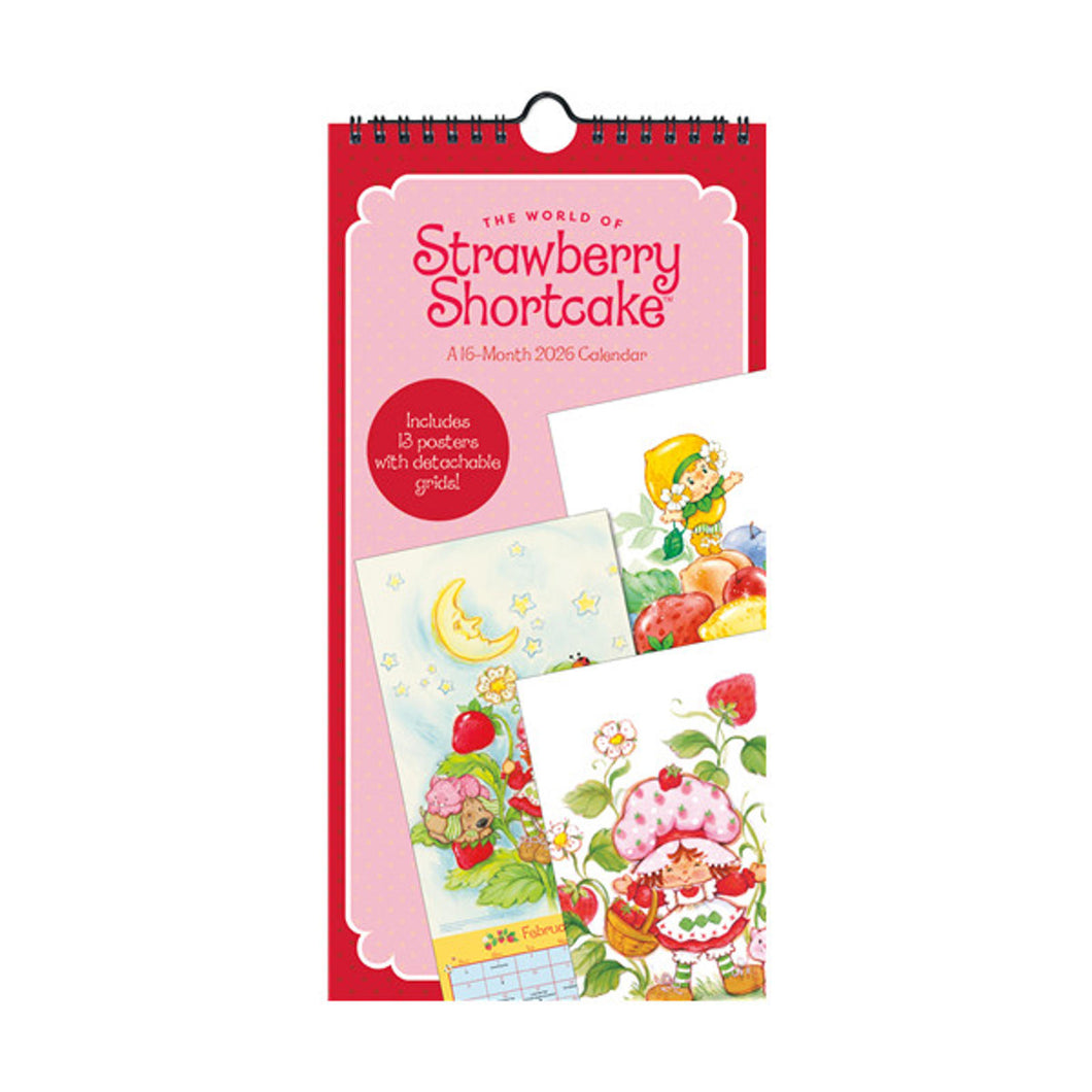 Trends International Strawberry Shortcake 2026 Mini Poster Calendar