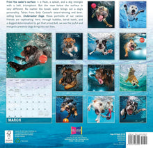 Load image into Gallery viewer, Sellers Publishing Underwater Dogs 2026 12 x 12 Wall Calendar
