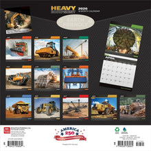 Load image into Gallery viewer, Browntrout Heavy Equipment 2026 12 x 12 Wall Calendar
