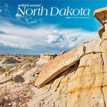 Load image into Gallery viewer, Browntrout North Dakota Wild &amp; Scenic 2026 12 x 12 Wall Calendar
