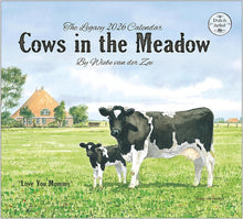 Load image into Gallery viewer, Legacy Cows in the Meadow 2026 Wall Calendar
