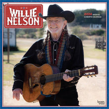 Load image into Gallery viewer, Browntrout Willie Nelson OFFICIAL 2026 12 x 12 Wall Calendar
