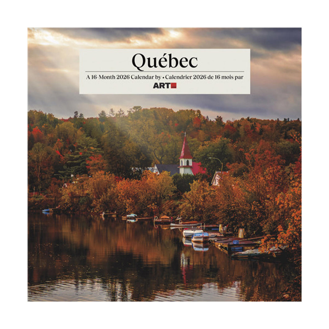 Trends International Quebec 2026 12 x 12 Wall Calendar